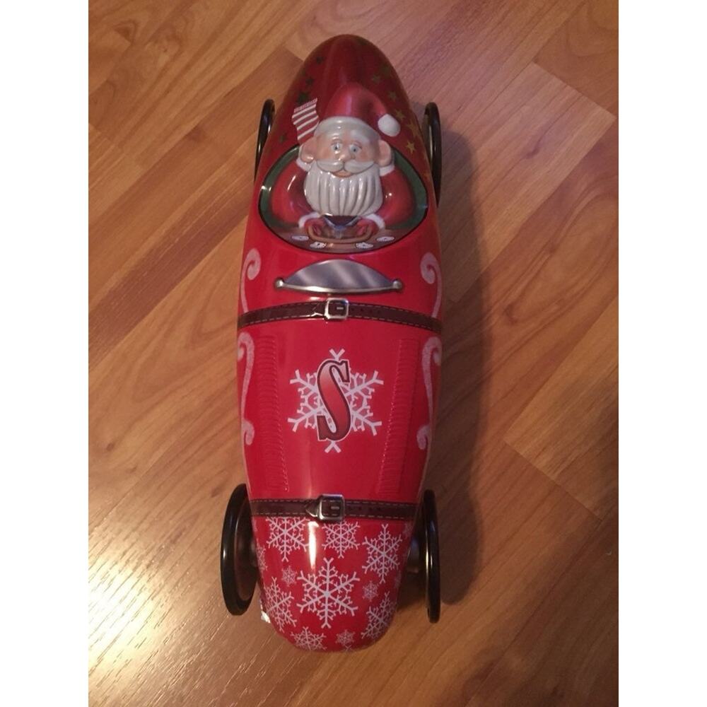 Santa Clause Collectible Car Tin